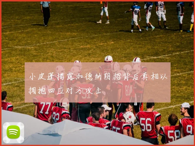 小皮蓬揭露加德纳阴招背后真相以拥抱回应对方攻击